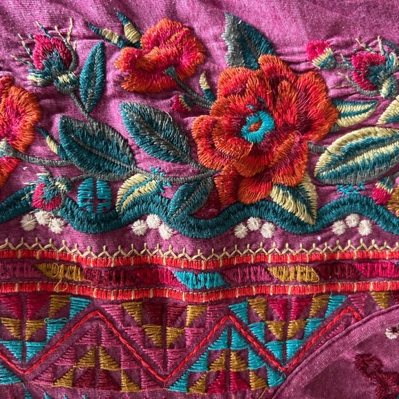 Women’s Johnny Was Top XL Embroidery - Picture 4 of 6